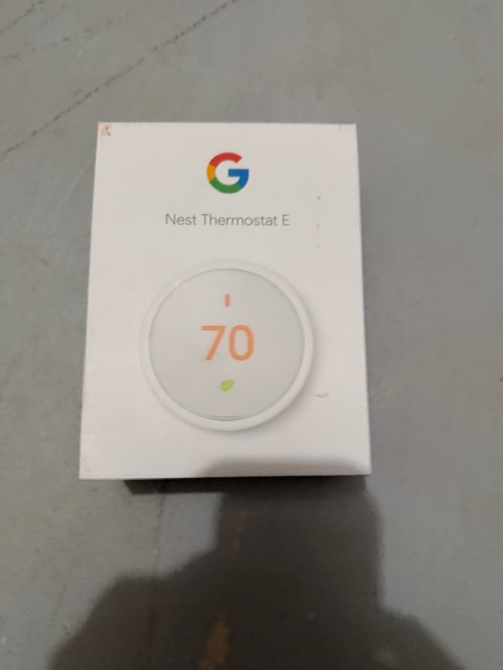 Google Nest Thermostat E in White